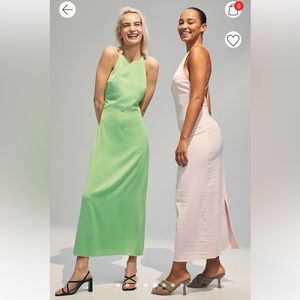 H&M satin slip dress